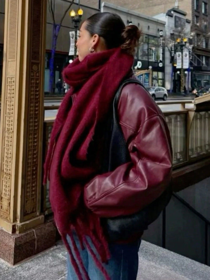 Solid Wrap Scarf