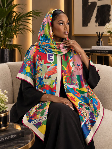 Scarfs by MZS — 180cm scarf styled