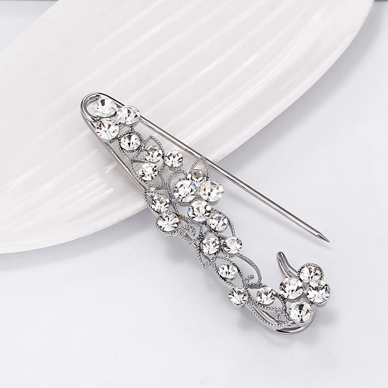 Crystal Brooch