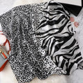 Leopard Silk Scarf