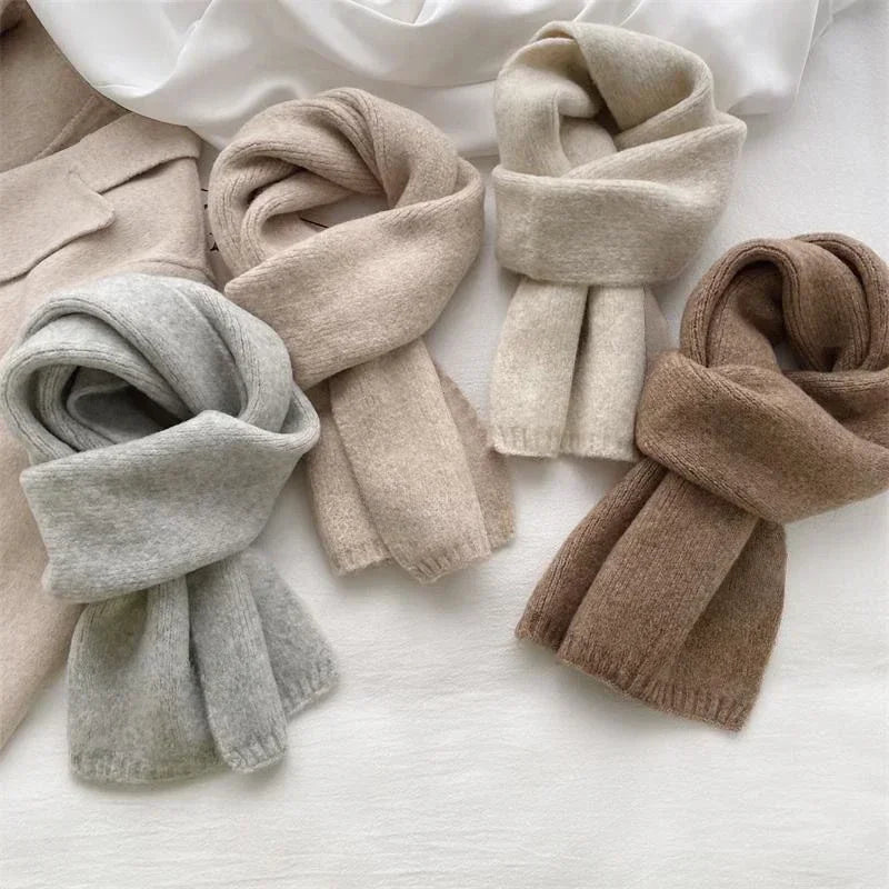 Solid Shawl Cashmere Signature Scarf