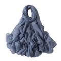 Solid Shawl Cotton Scarf