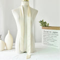 Solid Neckerchief Silk Scarf