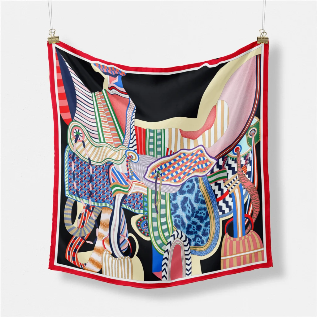 Bandana Silk Scarf, 53cm