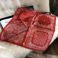 Paisley Bandana Mulberry Silk Scarf