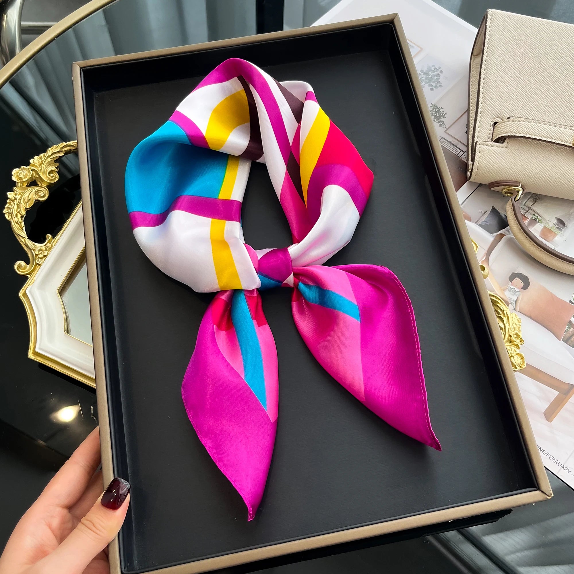Neckerchief Silk Premium Scarf