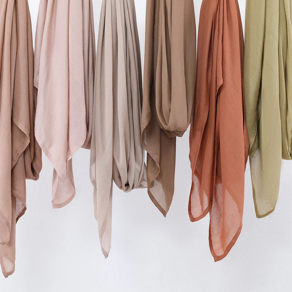Solid Shawl Scarf, 180cm