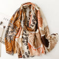 Floral Wrap Scarf
