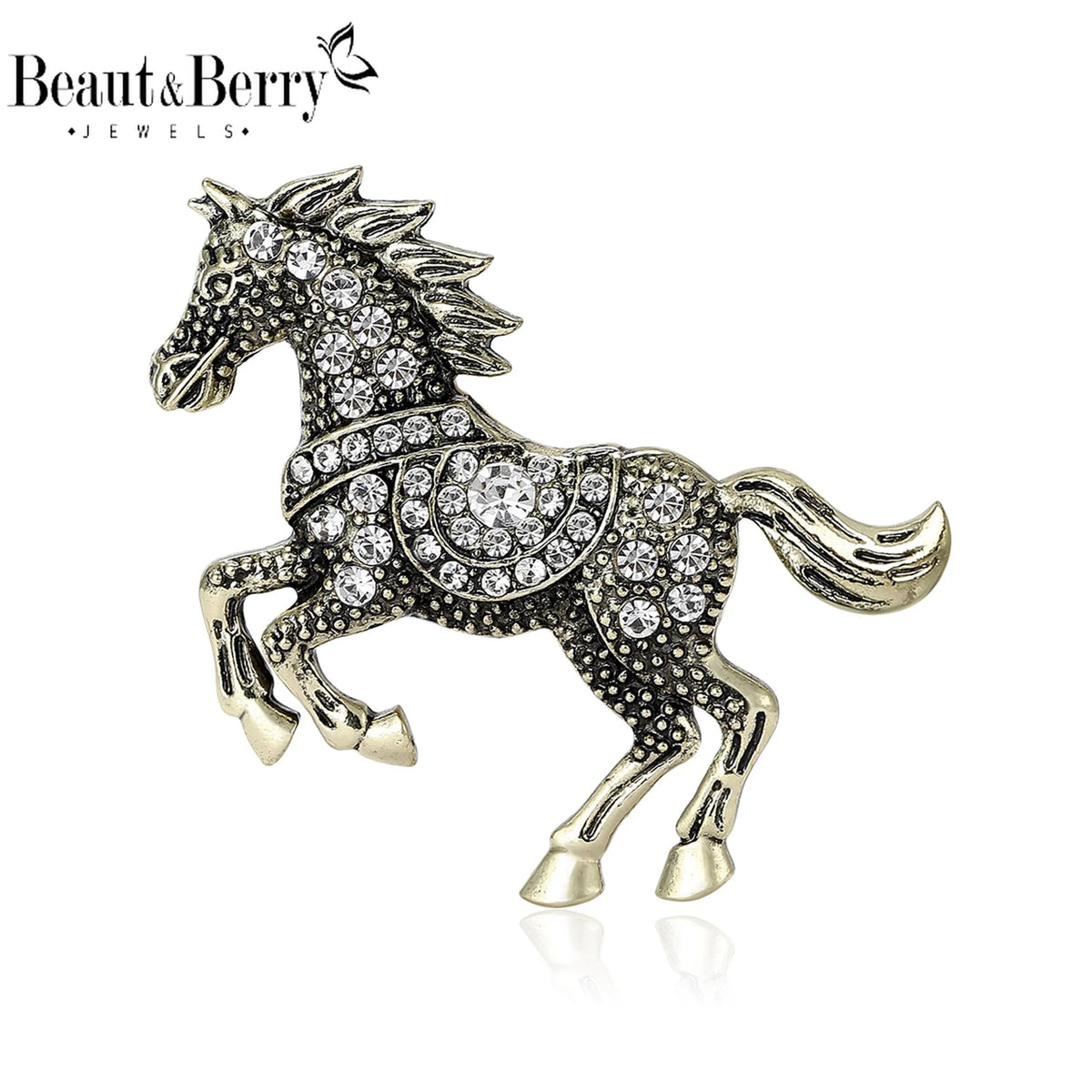 Rhinestone Brooch