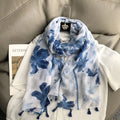 Floral Shawl Signature Scarf