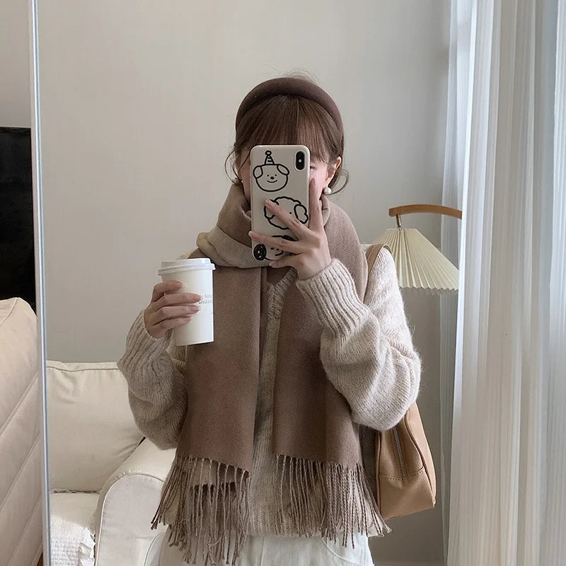 Solid Korean Scarf