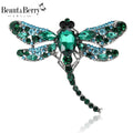 Rhinestone Signature Brooch