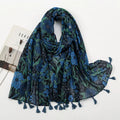 Floral Shawl Deluxe Scarf