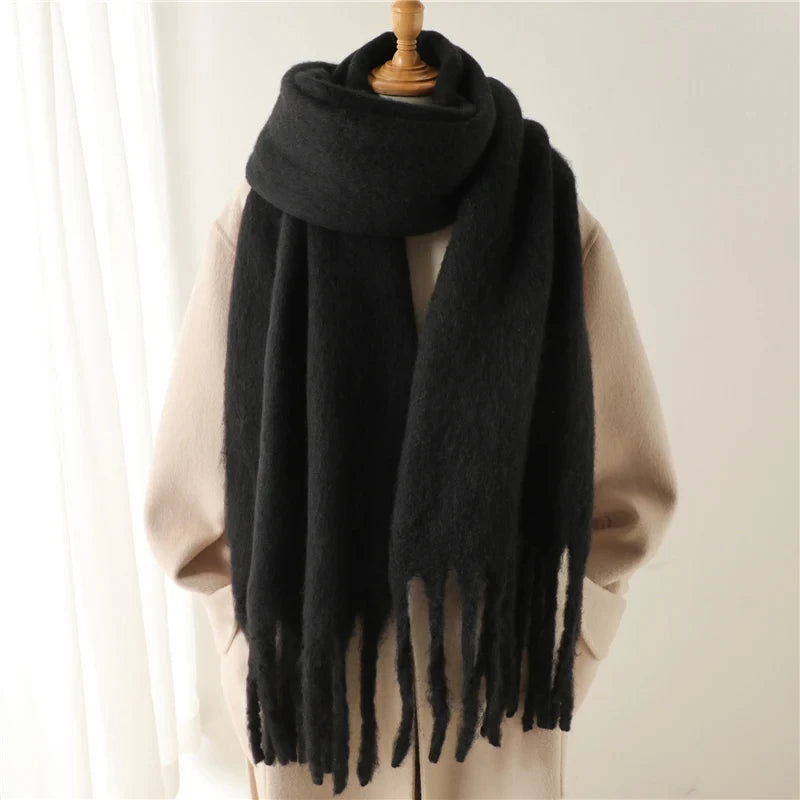 Solid Cashmere Luxe Scarf