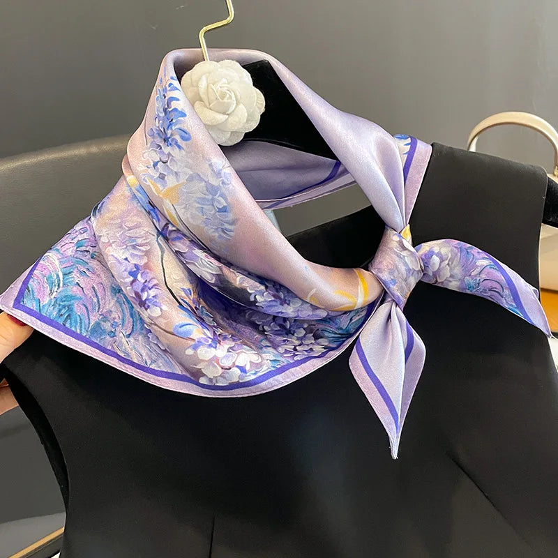 Foulard Silk Square Scarf
