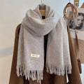 Tassel Shawl Cashmere Scarf