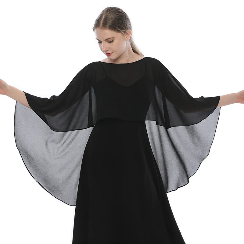 Solid Shawl Chiffon Classic Scarf
