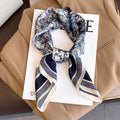 Floral Neckerchief Silk Scarf