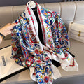 Shawl Silk Scarf, 180cm