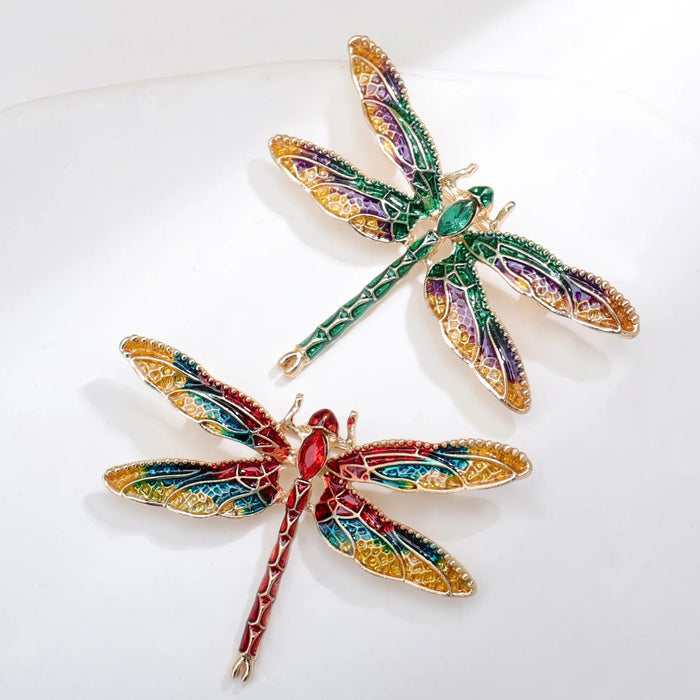 Butterfly Rhinestone Classic Brooch