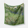 Oil Painting Bandana Silk Scarf, 53cm