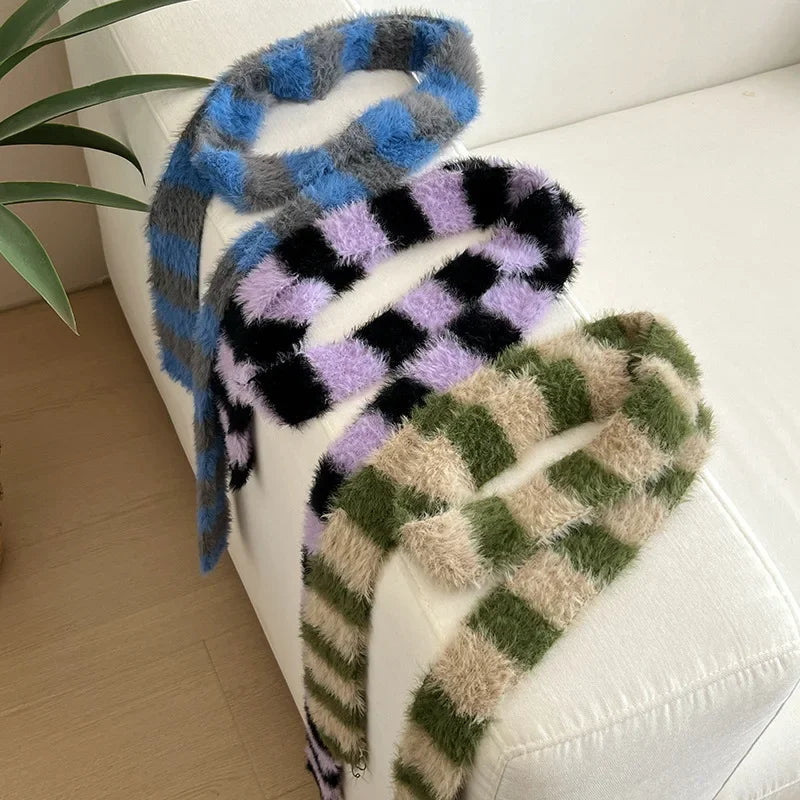 Striped Korean Scarf