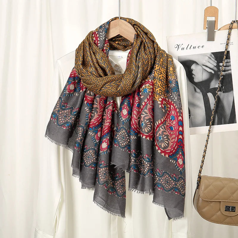 Paisley Shawl Signature Scarf