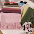 Tassel Shawl Cashmere Classic Scarf