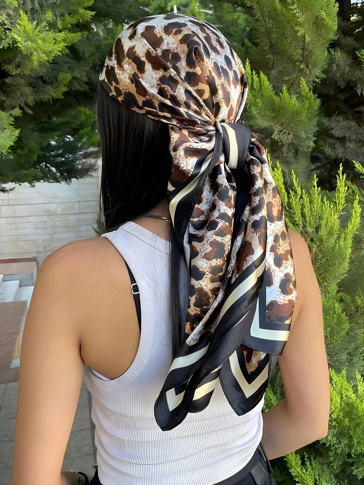 Foulard Silk Scarf, 70cm