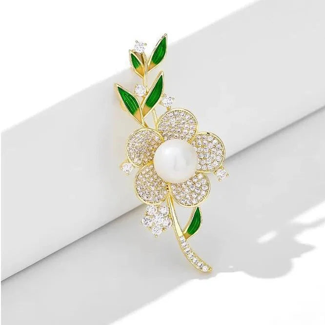 Floral Elegant Brooch