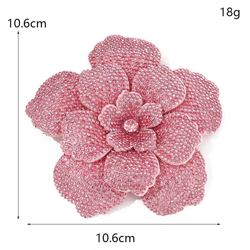 Rhinestone Brooch