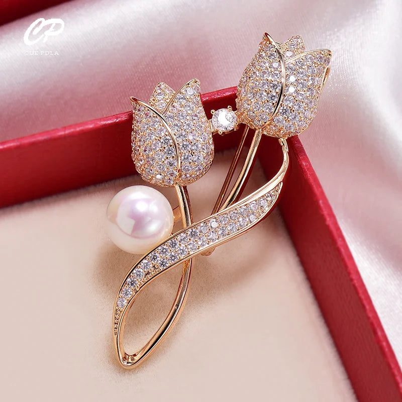 Floral Elegant Brooch