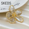 Floral Elegant Signature Brooch