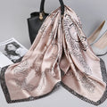 Kerchief Silk Scarf, 90cm