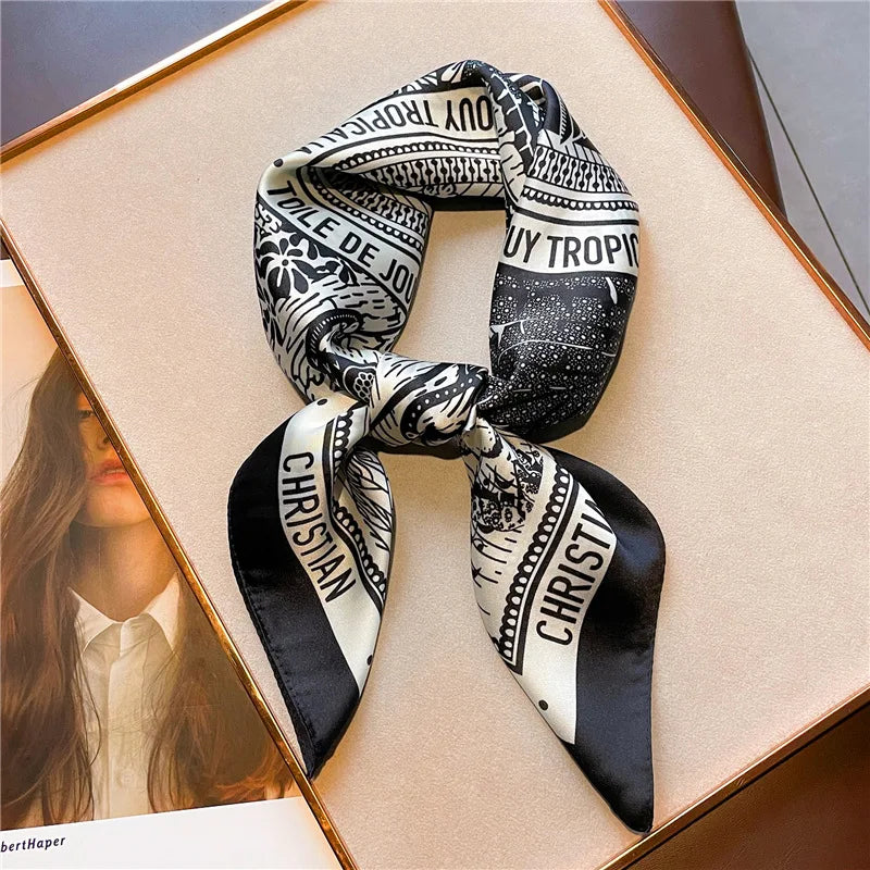 Kerchief Silk Classic Scarf