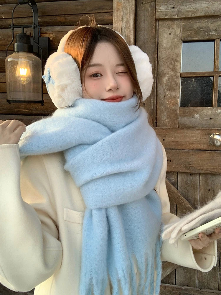 Solid Cashmere Deluxe Scarf