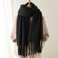Solid Cashmere Scarf