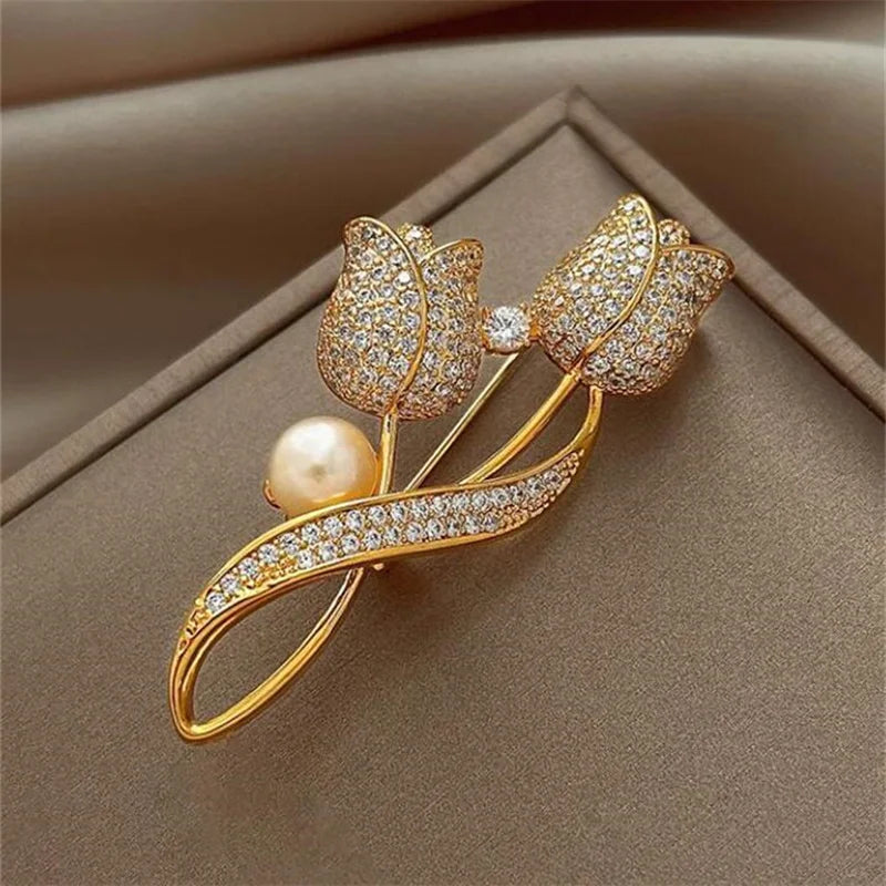 Pearl Korean Brooch