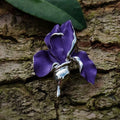 Floral Enamel Classic Brooch