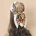 Floral Shawl Silk Scarf