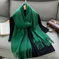 Solid Shawl Cashmere Classic Scarf