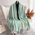 Floral Bohemian Cashmere Scarf