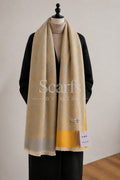 Beige Paisley Cashmere Wrap — Scarfs by MZS