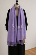 Lilac Cashmere Scarf — Scarfs by MZS