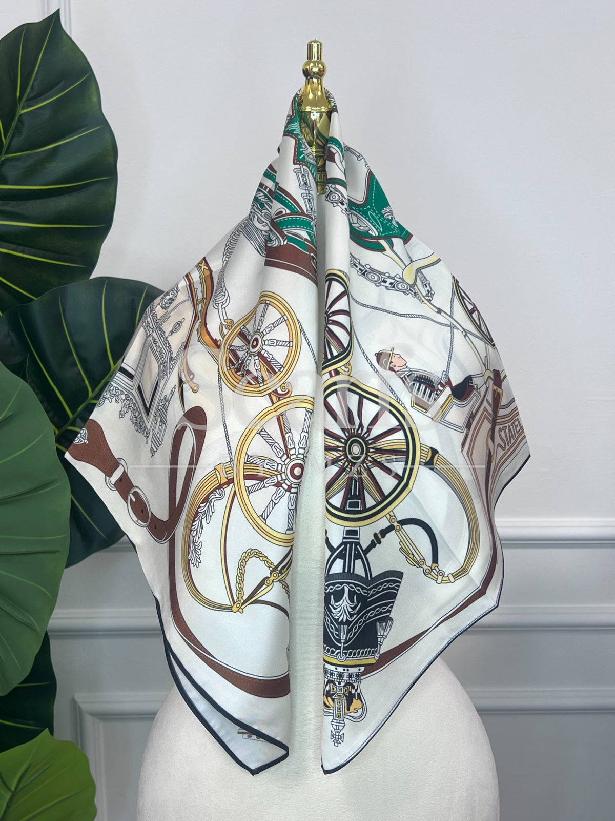 Multicolour Confetti Silk Scarf — Scarfs by MZS