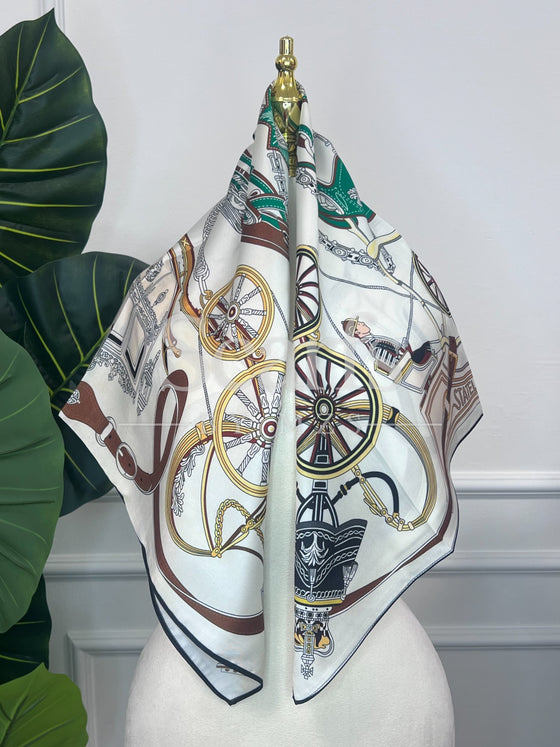 Multicolour Confetti Silk Scarf