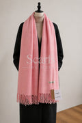 Rose Pink Cashmere Scarf — Scarfs by MZS